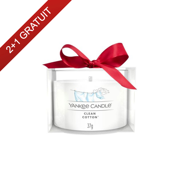 Yankee Candle Lumanare parfumata Mini in sticla Clean Cotton Yankee Candle Lumanare parfumata Mini in sticla Clean Cotton